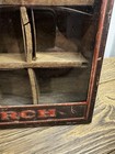 Vintage Burch Metal Glass Parts Display Cabinet Hardware Bin Organizer — photo 4