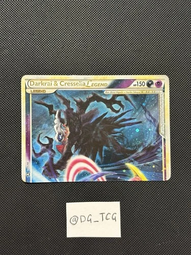 Pokemon Triumphant - Darkrai & Cresselia Legend - 99/102 - TOP HOLO - LP/HP-dmg