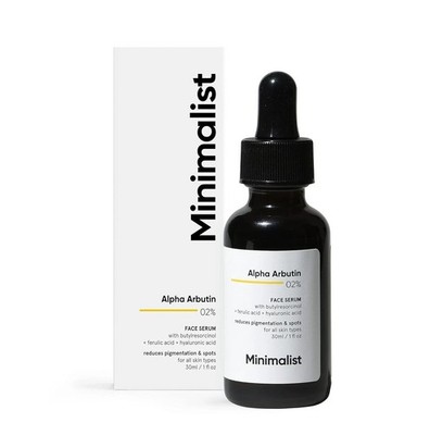 Minimalist 2% Alpha Arbutin Serum Glowing Skin 30ml