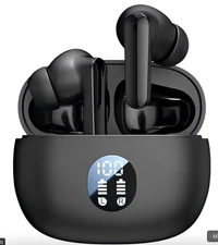 Wireless Earbuds, Bluetooth 5.4 Headphones Ear Buds with Bass Stereo Sound Noise