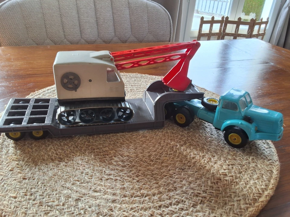 Berliet tbo 15 et sa remorque Titan 115 grue NOREV 1/43 - Photo 2/4