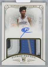 2014-15 PANINI National Treasures Gold #110 Jersey Autographs /25 ELFRID PAYTON