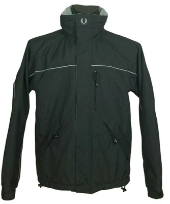 ,, FRED PERRY VESTE SWEAT À CAPUCHE DOUBLURE POLAIRE ZIP TAILLE S-M... - Photo 1/4