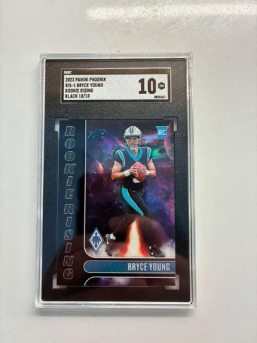 2023 Panini Phoenix - Rookie Rising Bryce Young Black 10/10 SGC 10 #RIS-1