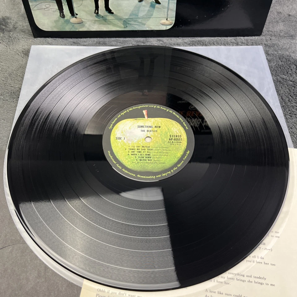 Beatles – Something New Japan Pressing LP Vinyl Record Schallplatte AP-80033 - Bild 4 von 4