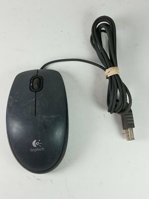 Logitech M100 USB Wired Standard Optical Computer Mouse M-U002   M-U0026 M-U0026