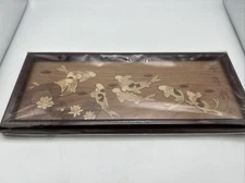 3D Wood Art Prosperity Koi Arch Malaysia Classic Collection NIP