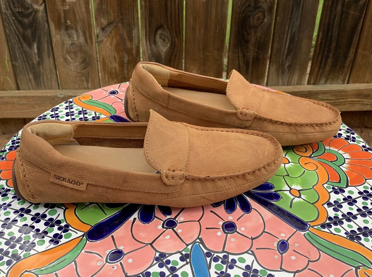 Sebago Handmade Mens M Kedge Venetian Slip-on Loafer Brown New No Box  NICE