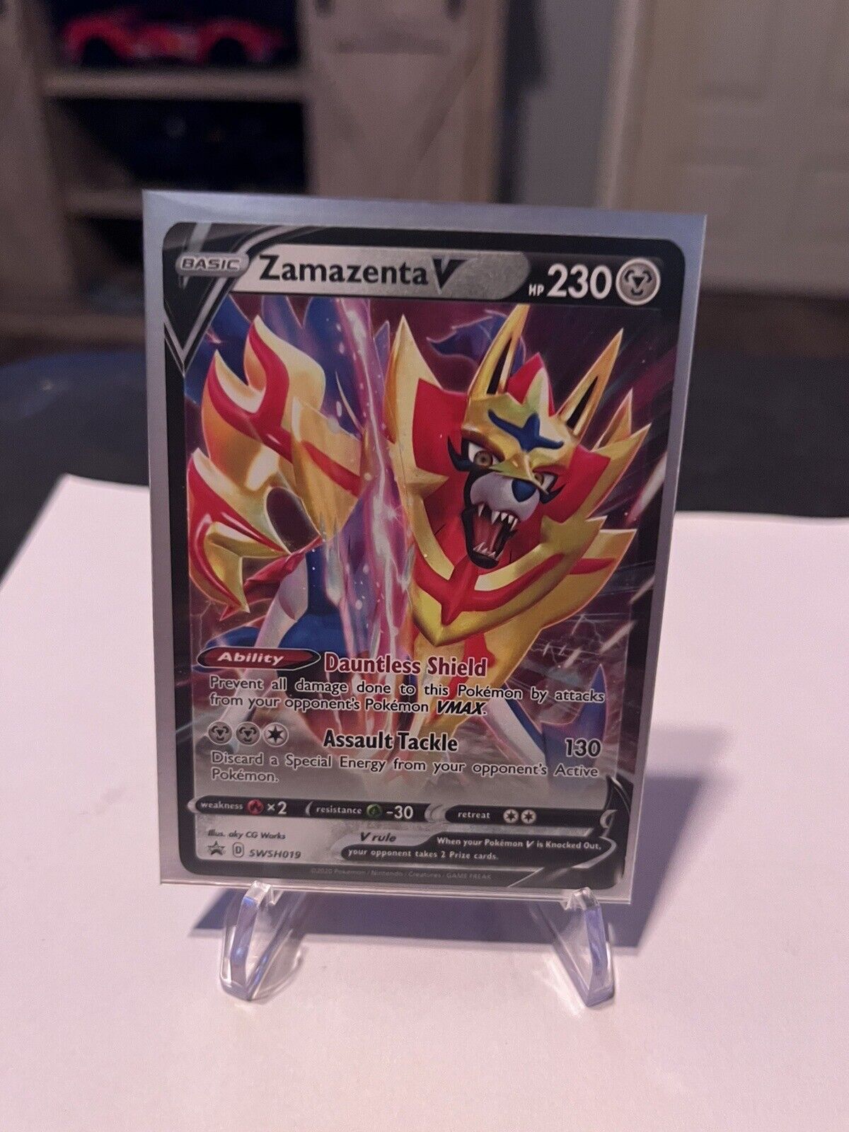 Zamazenta V - SWSH019 Ultra Rare Promo - Sword and Shield – JAB