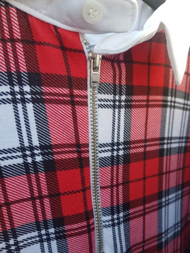 Check Tartan Style Northern Soul Mini Dress New Size 10 £11.99 FREE UK P&P! - Picture 3 of 5