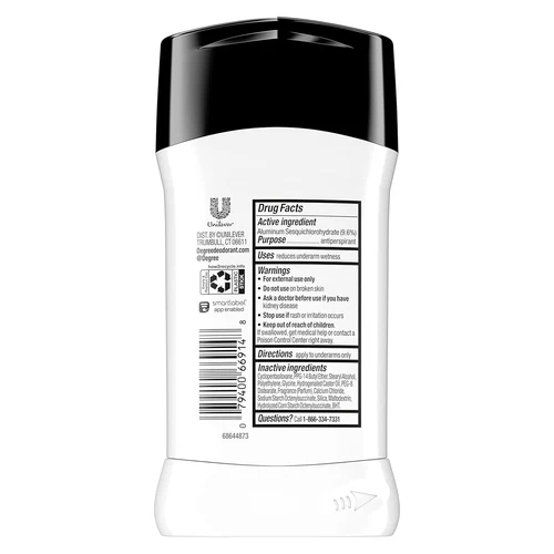 6er Pack Grad UltraClear Schwarz + Weiß Herren Antitranspirant Deodorant 72 Stunden 2,7 Unzen - Bild 7 von 10