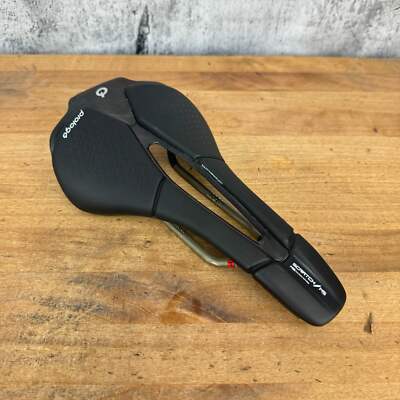 Low Mile! Prologo Scratch M5 PAS 7x7mm Tirox Rails Black 140mm Bike Saddle 207g