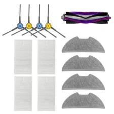 Main Brush Vacuum Cleaner Spare Part Replacement Filter Mopping Cloth Side Brush