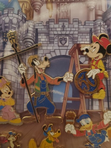 Disney Disneyland's Counting Down Celebration Lifetime Pin Set LE250 Chip Dale - Picture 4 of 14