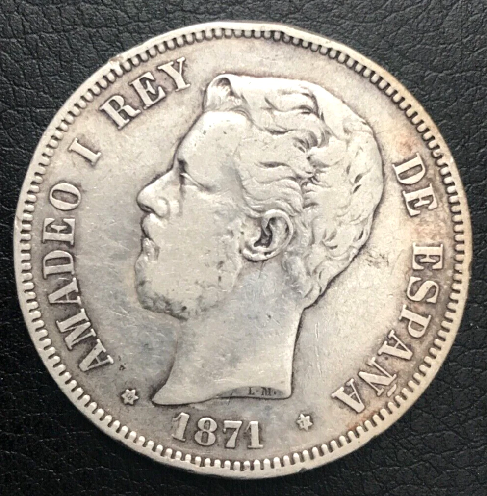 1871 Year Spanish Coins for sale | eBay