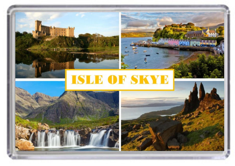 Isle of Skye, Scotland Fridge Magnet 01