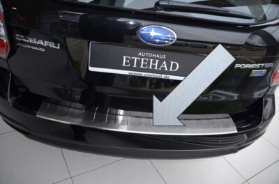 Ladekantenschutz Edelstahl für Subaru Forester IV SUV Typ SJ Bj. 03.2013-04.2019