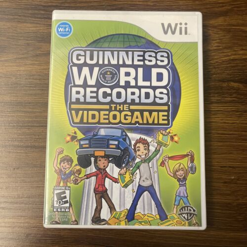 Guiness Book of World Records  (Nintendo Wii) Complete W/ Manual CIB - Picture 1 of 3
