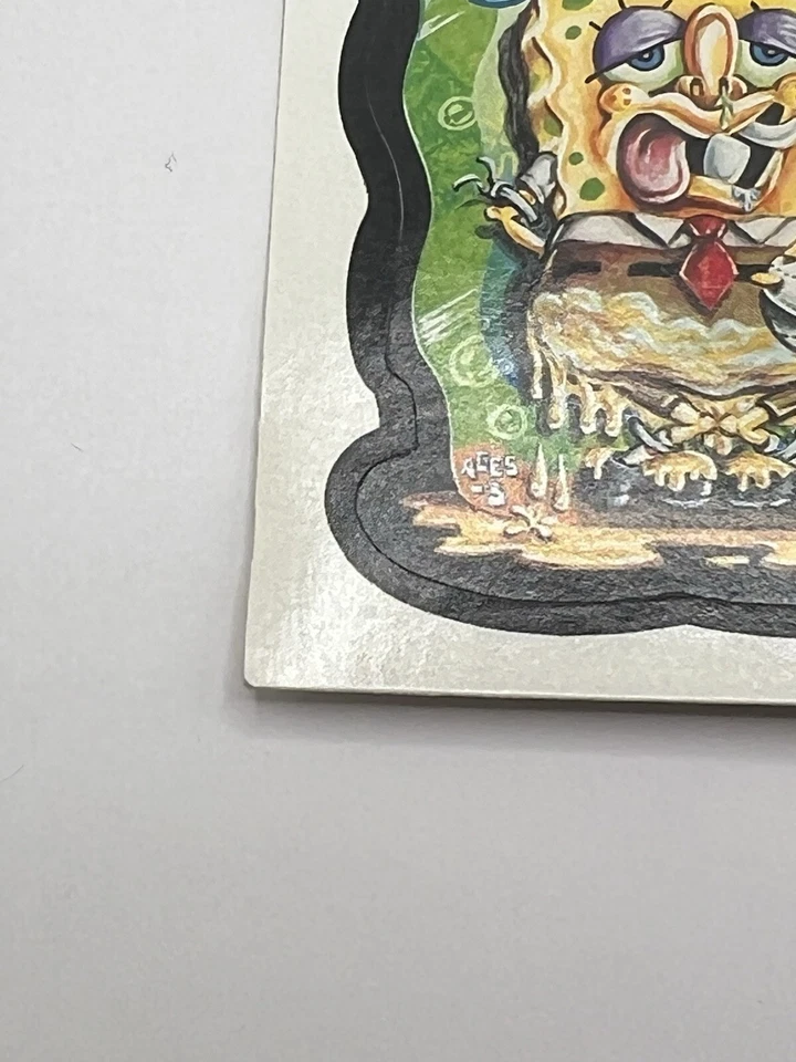 Tarjeta adhesiva Topps Wacky Packages SoggyBottom WetPants 2005 serie 42 2 Foto 4 de 4