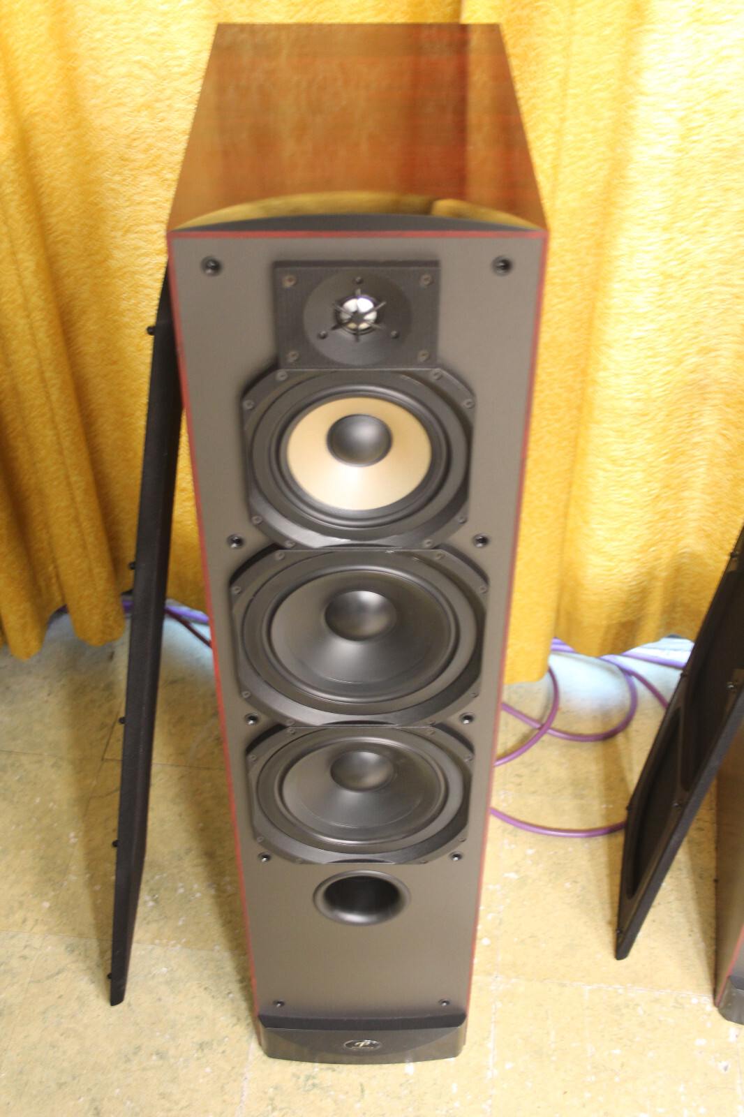 pair Paradigm Studio 100 v.2 cherry finish LArge Tower Speakers eBay