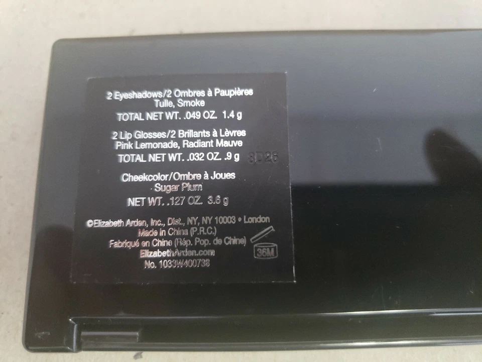 Elizabeth Arden 2 sombras de ojos, 2 brillos de labios, paleta de colores de mejillas NUEVO SIN CAJA, TÚ ELIGES Foto 4 de 4