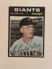 1971 Topps - Charlie Fox #517 (RC)