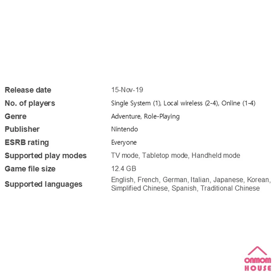 Nintendo Switch Pokmon Sword [English, Korean, Japanese] Package Ver. - Image 2 of 4