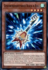 Yugioh ROTD-DE089 Geschwindigkeitsroid Block-n-Roll