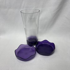 Tupperware Sheerly Elegant Tumblers Jewel Ton...