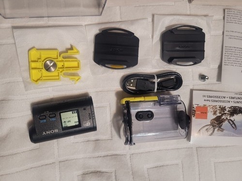 Sony HDR-AS20 Digital HD Action Video Camera Black w/Battery / Case & more! - Picture 7 of 11