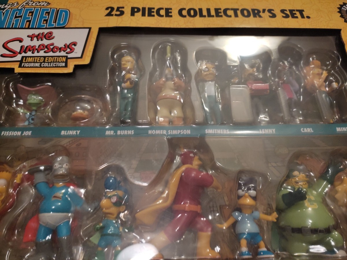 The Simpson 2007 Limited Edition 25 Piece Figurine The Simpson 2007 Limited Edition 25 Piece Figurine