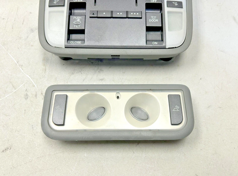 2015-2020 Acura TLX Front & Rear Overhead Dome Light Lamp Set PO30 OEM - Изображение 3 из 4