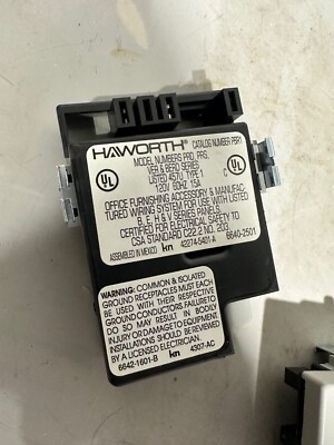 Lot of 5 Haworth Unigroup/ Places Receptacles for Cubicles