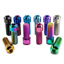 M10x20 25mmx1.25 titanium screw Inner Torx Round Column head for Rearview mirror