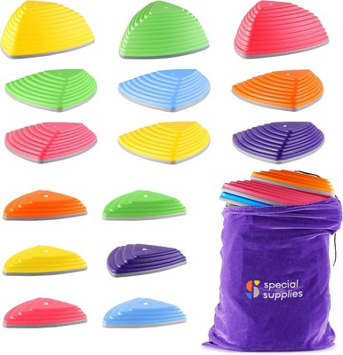 15 Stepping Stones for Kids Indoor and Outdoor Balance Blocks Promote