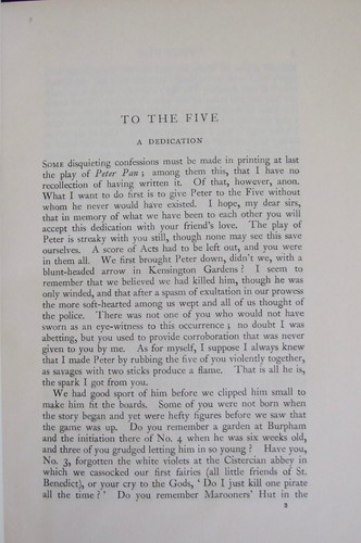 The Plays of J. M. Barrie, 1928, 1st Publication of Peter Pan, Full leather - Imagen 5 de 8