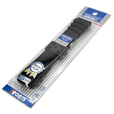 Genuine SEIKO DAL0BP 22mm Black Rubber Diver Strap Band Made in Japan SKX007