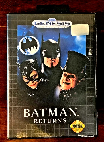 Batman Returns (Sega Genesis, 1992) Complete w/ Case And Manual