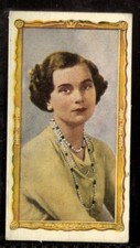 Tobacco Card, Wix, Kensitas, CORONATION, 1937, Duchess of Gloucester, #7