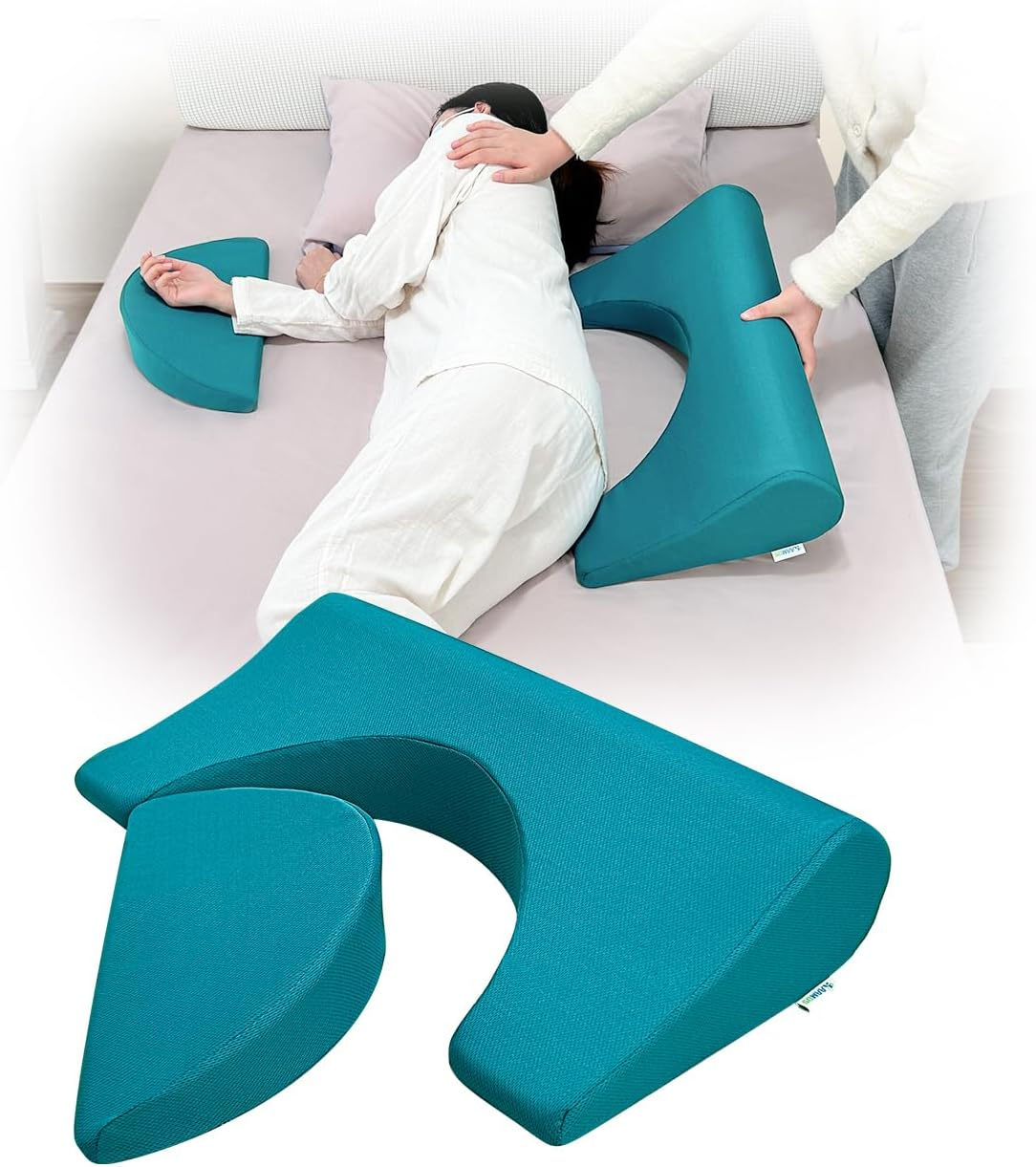 Anti Bedsore Turning Wedge Pillow for Sleeping & Post-Surgery Support
