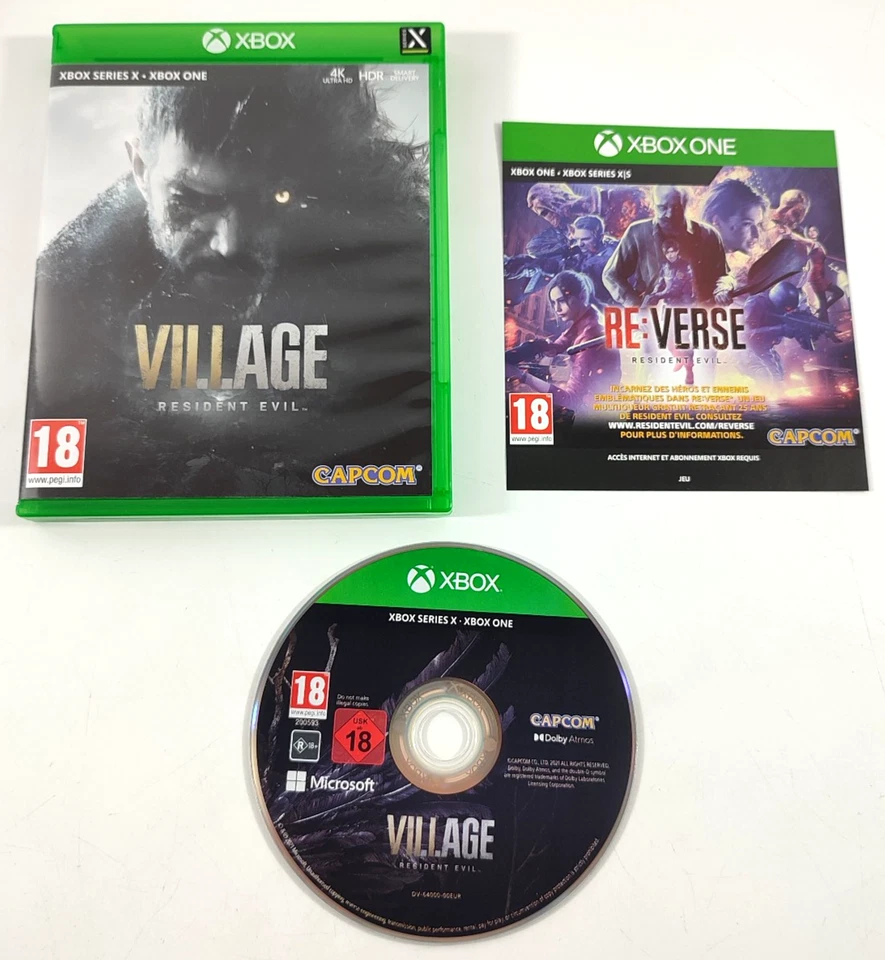 Resident Evil VIllage Jeu Vidéo Xbox Series X, photo 1 sur 2