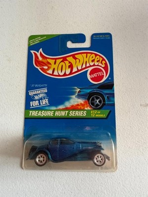 1996 Hot Wheels Treasure Hunt Series '37 Bugatti Limited Edition A7