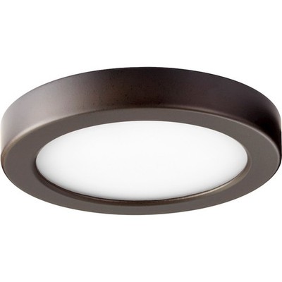 Quorum 1 Light 7' Ceiling Mount, Oiled Bronze - 906-7-86