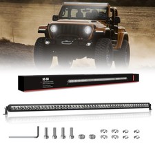 4WDKING Slim LED Light Bar 52 Inch Spot Flood Beam for Cars Trucks ATV UTV