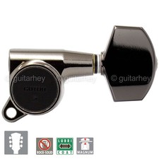 NEW Gotoh SG381-01 MG Magnum LOCKING LARGE Buttons Keys 3X3 - COSMO BLACK