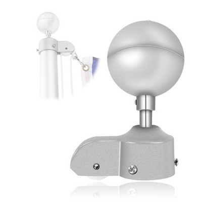 NQ Flagpole Top Replacement Kits - Silver Ball & Truck, 