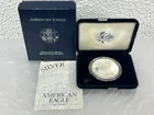 2001- W $1 American Silver Eagle OGP And COA *FREE SHIPPING*