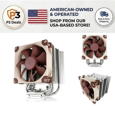 NH-U9S 92mm CPU Cooler:  Cooling for Intel & AMD CPUs, Ultra-Quiet