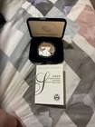2020 W  Proof Silver Eagle COA and Box
