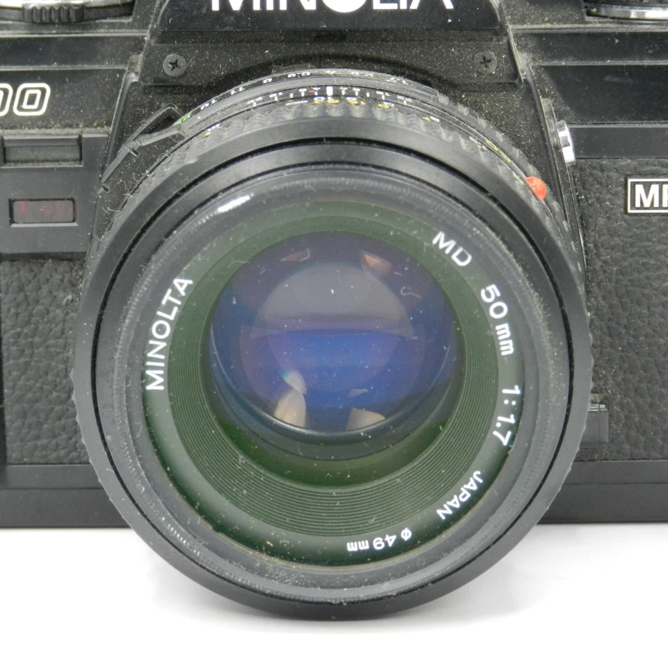 Cámara fotográfica SLR Minolta X-700 35 mm DE COLECCIÓN + Flash 360PX AUTOMÁTICO - SIN PROBAR Foto 4 de 4